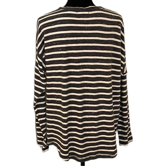 ⚓️🛥️CHAPS STRIPES HEATHER V-NECK SWEATER🛥️⚓️ - Picture 4 of 4